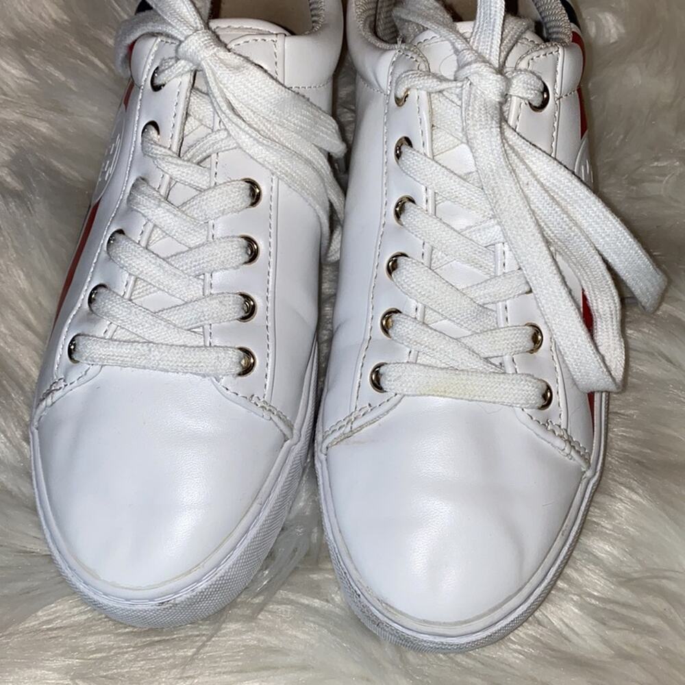 Tommy Hilfiger Lindee Striped Sneakers 8.5M - Picture 4 of 10